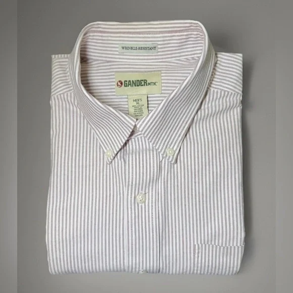 Gander Mountain Men's SZ XL Button Down Long Sleeve Casual Shirt Woven Cotton - Picture 1 of 6